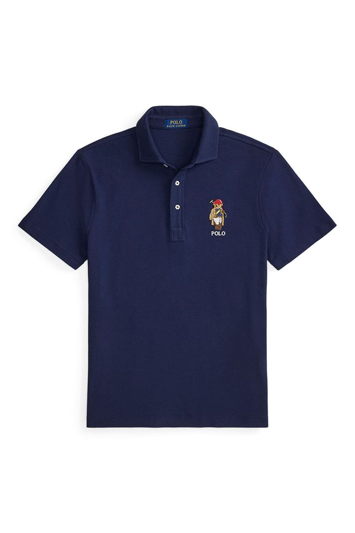 トップス POLO RALPH LAUREN CUSTOM SLIM FIT M Camisa Custom Slim Fit Soft Cotton Polo