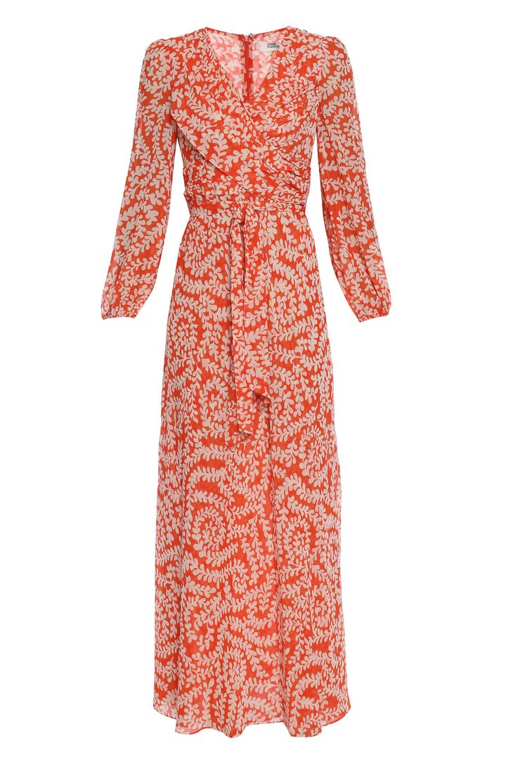 Diane von furstenberg maxi cheap dress